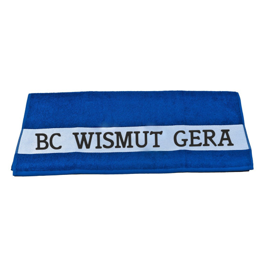 BC Wismut Gera Handtuch NAME schwarz