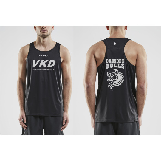 VKD Drachenboot Singlet Herren schwarz