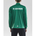 CRAFT PROGRESS HALFZIP LS TEE M