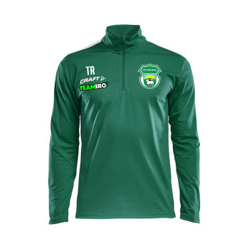 CRAFT PROGRESS HALFZIP LS TEE JR