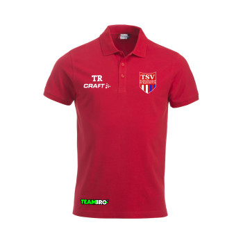 TSV Großwaltersdorf Poloshirt Unisex rot