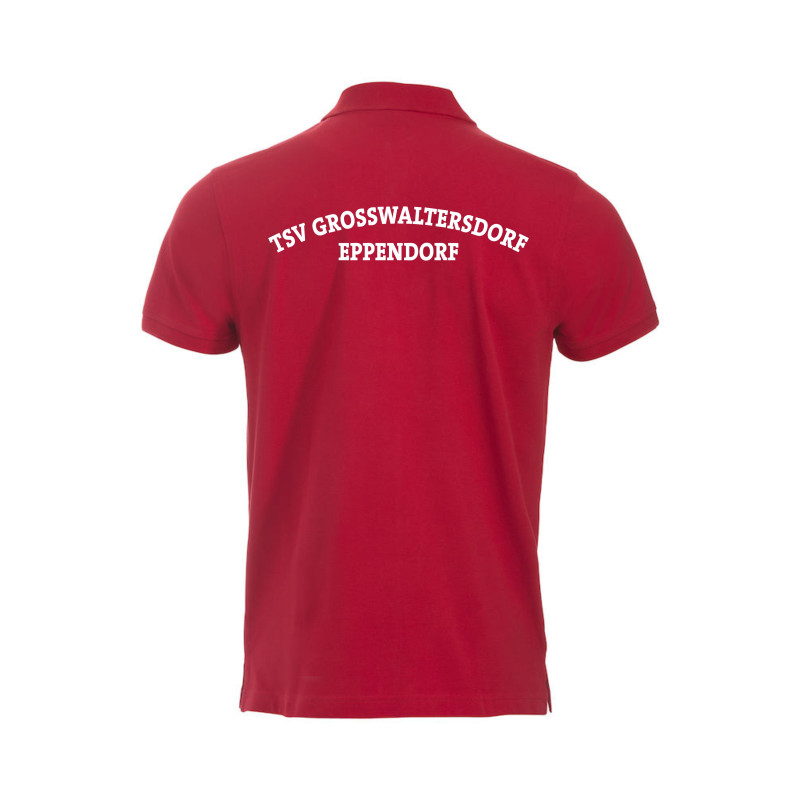 TSV Großwaltersdorf Poloshirt Unisex rot