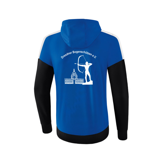Dresdner Bogenschützen Trainingsjacke mit Kapuze Junior