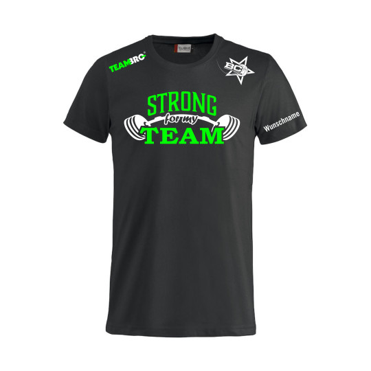 BC Dresden Fanshirt STRONG FOR MY TEAM Unisex schwarz
