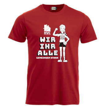 1. VVF Fanshirt "STRONG FOR MY TEAM" Unisex schwarz