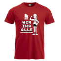 HV Chemnitz Unterstützershirt WIR IHR ALLE Junior rot