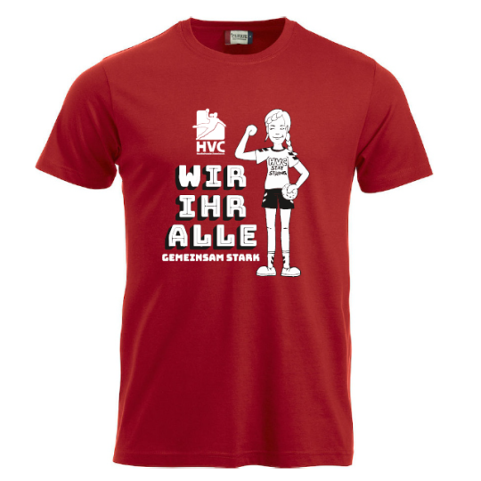 1. VVF Fanshirt "STRONG FOR MY TEAM" Unisex schwarz